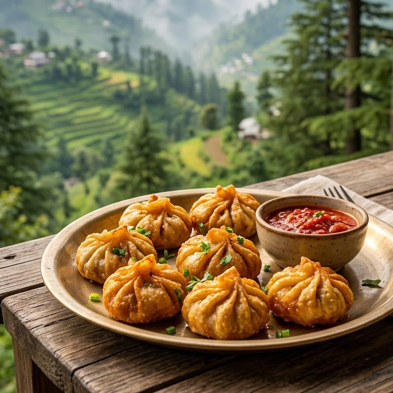 Fried mutton Momo by Momo Shomo