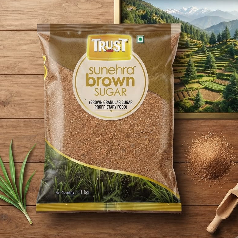 Trust Brown sugar chini 1kg (चीनी)