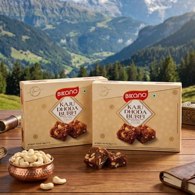 Kaju Dhoda Burfi Bikano (buy1 get 1free)