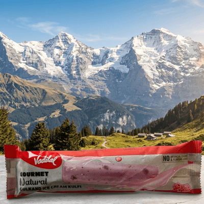 Vadilal Gulkand Ice cream Kulfi