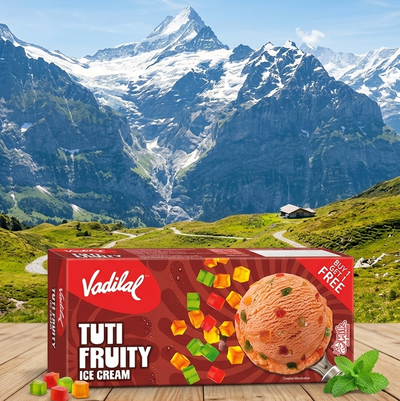 Tuti Fruity Ice cream Vadilal