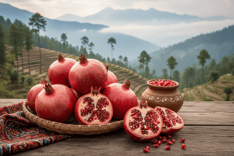 Pomegranate (अनार) anaar 1kg Premium A Grade Quality
