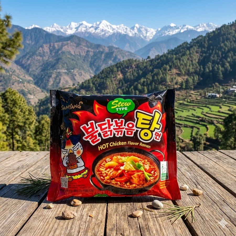 Korean Noodles Samyang Stew Hot Chicken Noodles