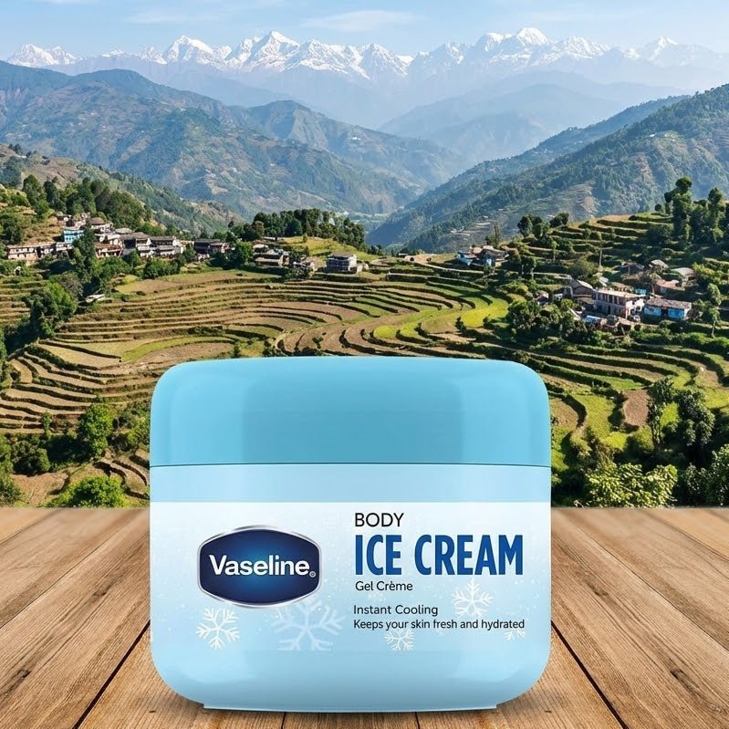 Vaseline Body Ice Cream (वेसलीन बॉडी आइस क्रीम)