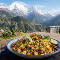 Chicken fried rice  by Moksha