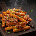 Hot Honey Chilly Potato by Moksha