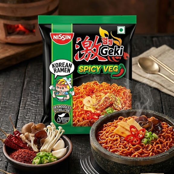 Korean Ramen (spicy veg)
