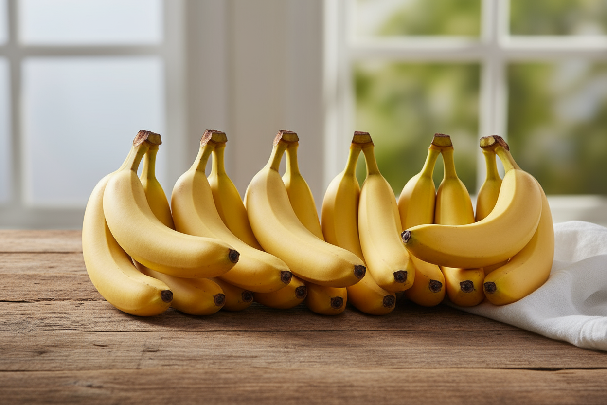 1 durzon bananas on table