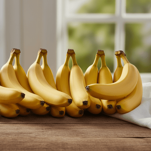 1 durzon bananas on table