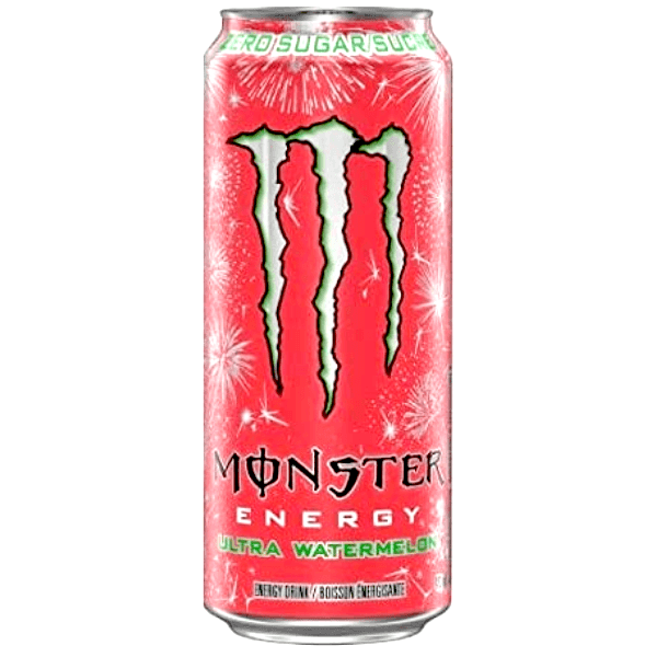 Monster Ultra Watermelon Energy Drink, 500 ml - Imported from USA