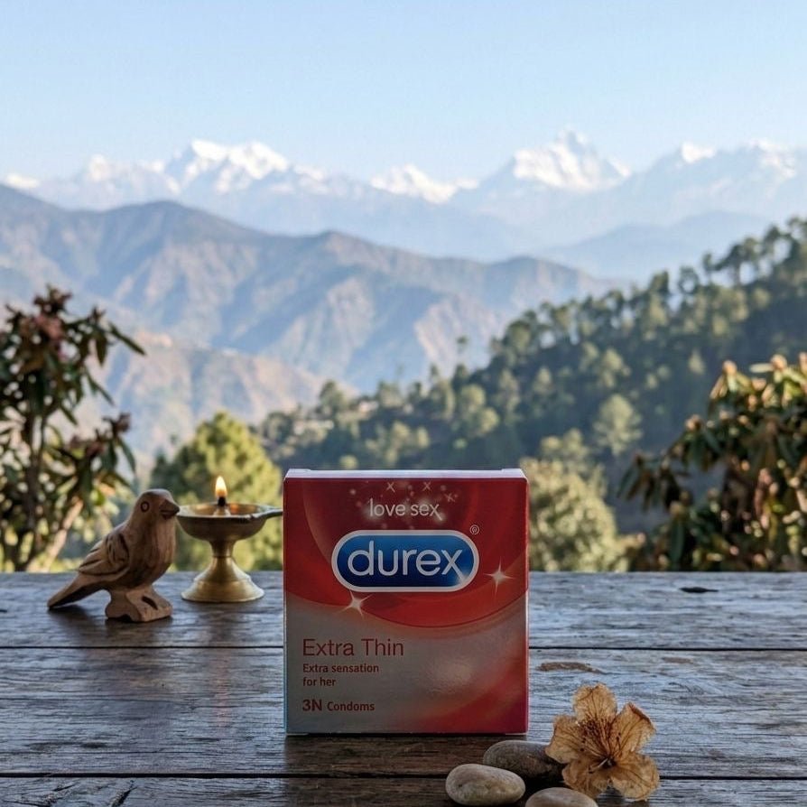 Extra thin Durex condom
