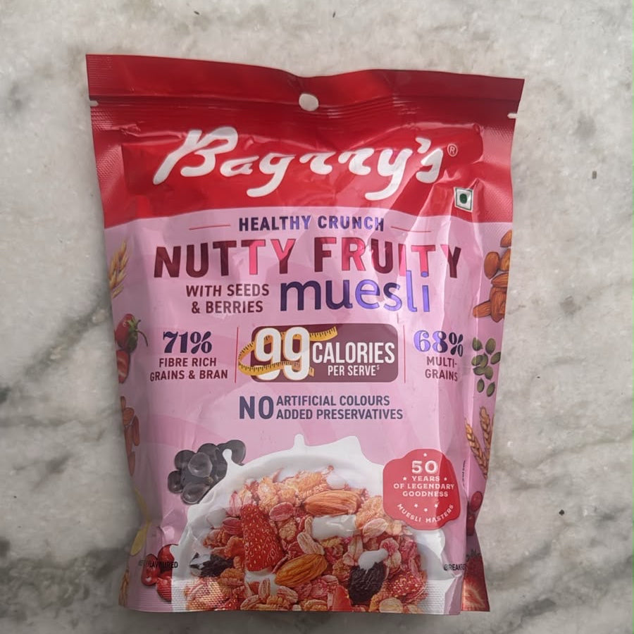 Bagrry's Nutty fruity museli