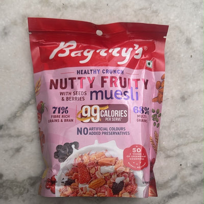 Bagrry's Nutty fruity museli