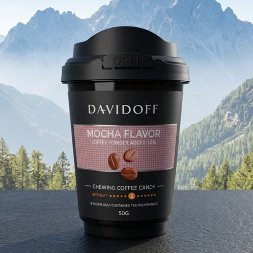 Davidoff mocha flavor coffee candy