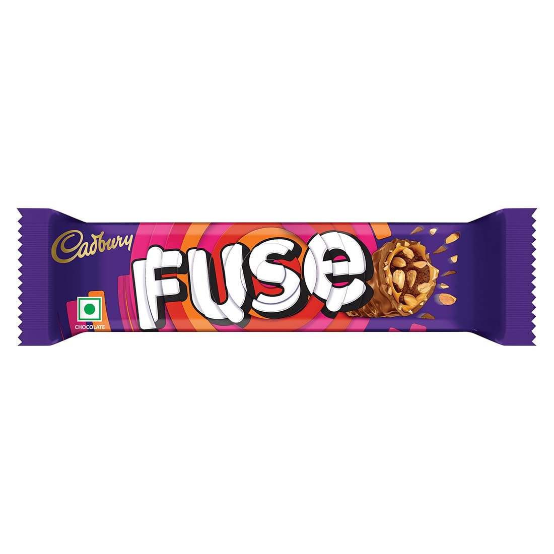 Cadbury Fuse Peanut & Caramel filled Chocolate Bar