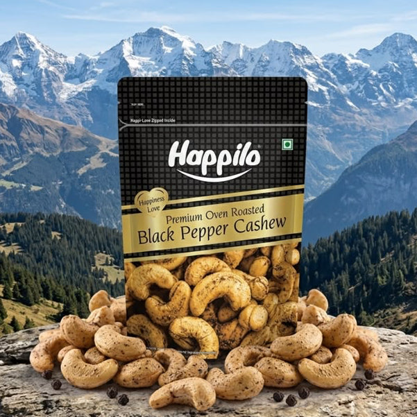 Happilo Black pepper Cashews