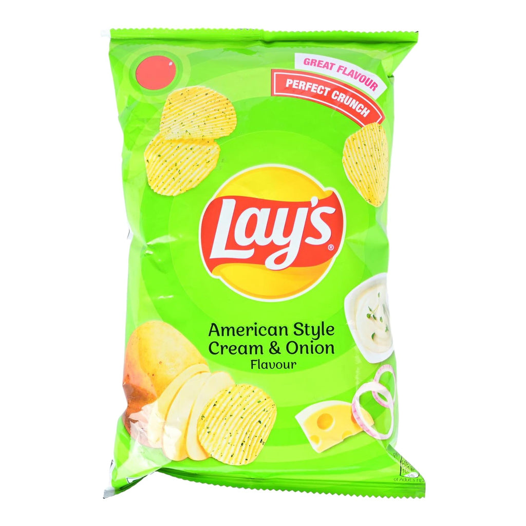 Lays American Style Cream & Onion (अमेरिकन स्टाइल क्रीम एंड अनियन)