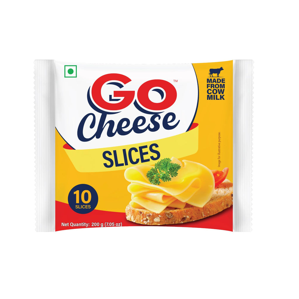 Go Cheese Slice, 200g (गो चीज़ स्लाइस)