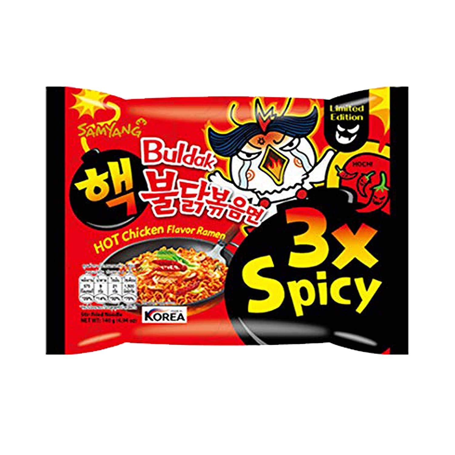 Korean Noodles Samyang Hot Chicken 3X Spicy