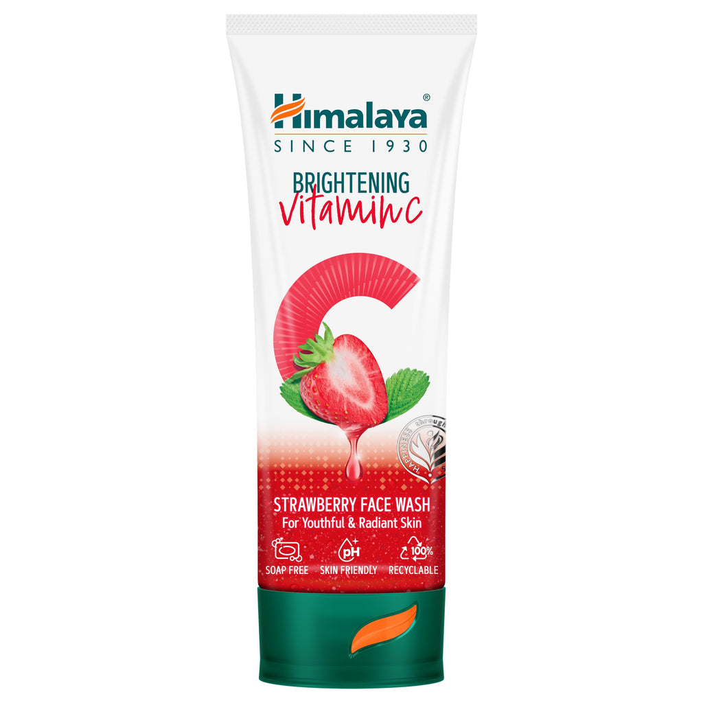 Himalaya Brightening Vitamin C Strawberry Face Wash - 50ml