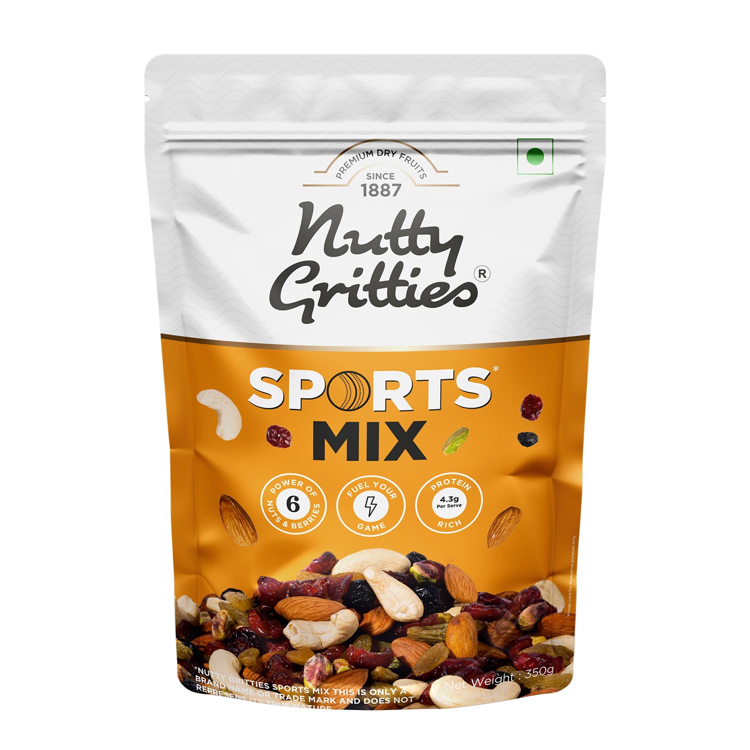 Nutty Gritties Premium Sports Mix 350g
