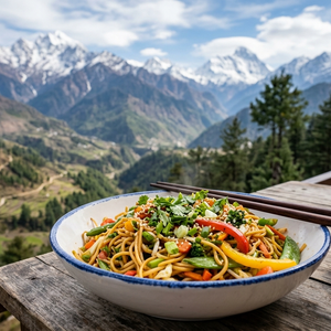 Veg Noodles by Moksha