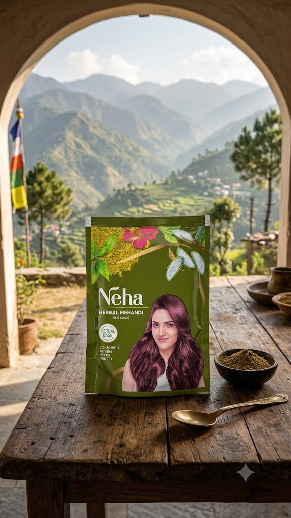 Neha Hair colour