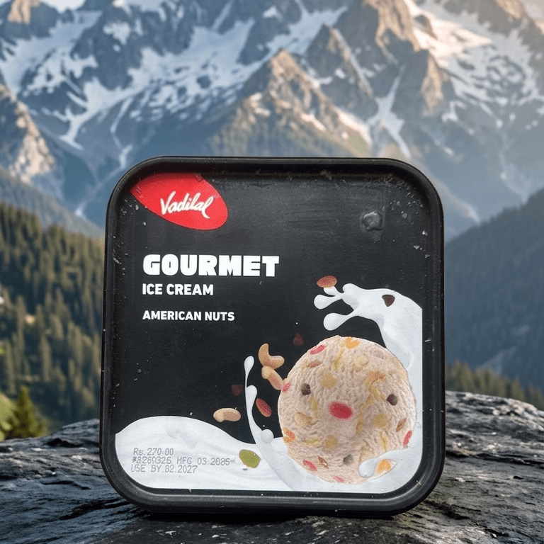 Gourmet Ice cream (American nuts)
