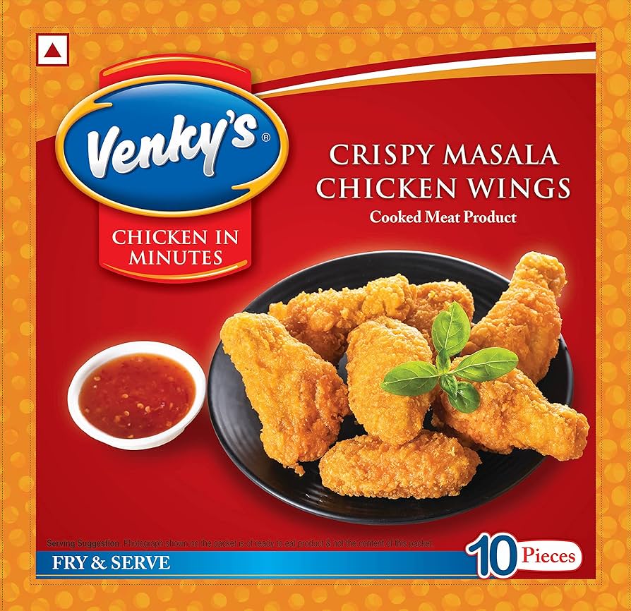 Venky's Crispy Masala Chicken Wings (वेंकीज क्रिस्पी मसाला चिकन विंग्स)