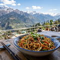 Hakka noodles by Moksha