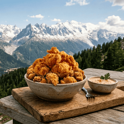 Chicken Popcorn  by Moksha