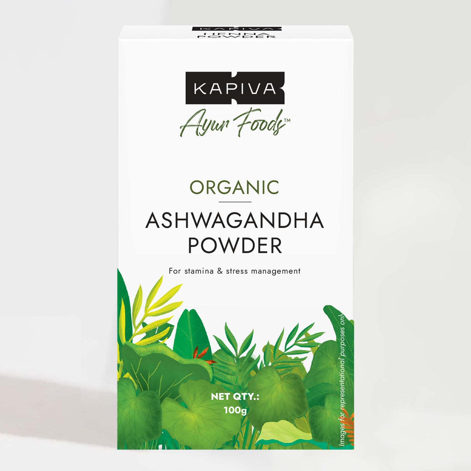 Kapiva Organic Ashwagandha Powder (कपिवा ऑर्गेनिक अश्वगंधा पाउडर)