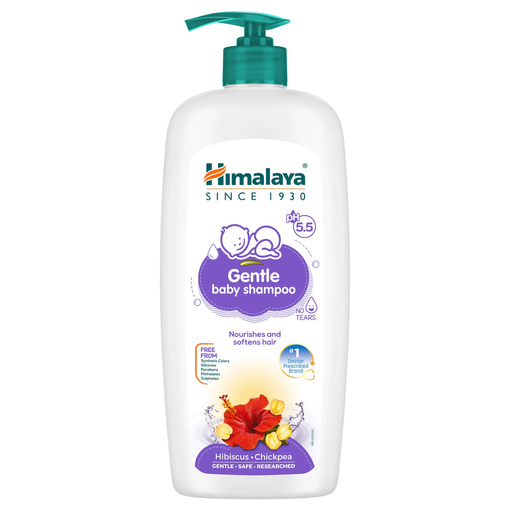 Himalaya Gentle Baby Shampoo bottle on a white background