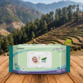 Himalaya Herbal Gentle Baby Wipes - 72 Pieces (हिमालया बेबीकेयर वाइप्स)