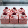 Red velvet  Pastry (6 pieces per box)
