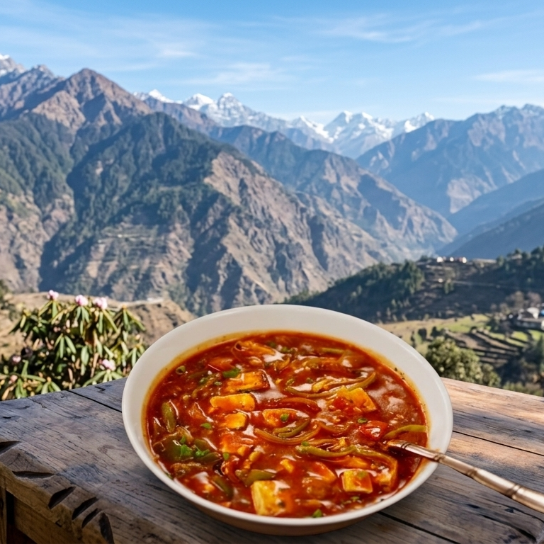 Chilly Paneer Gravy  by Moksha