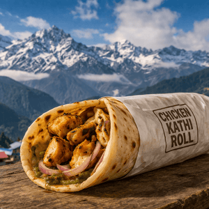 Chicken Kathi Roll  by Moksha