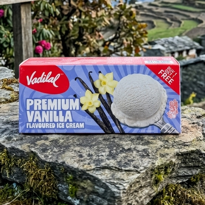 Premium Vanilla flavoured Ice cream Vadilal