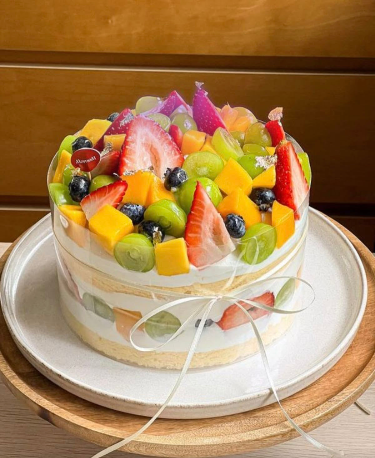 Fresh Fruits Cake (1 pond)