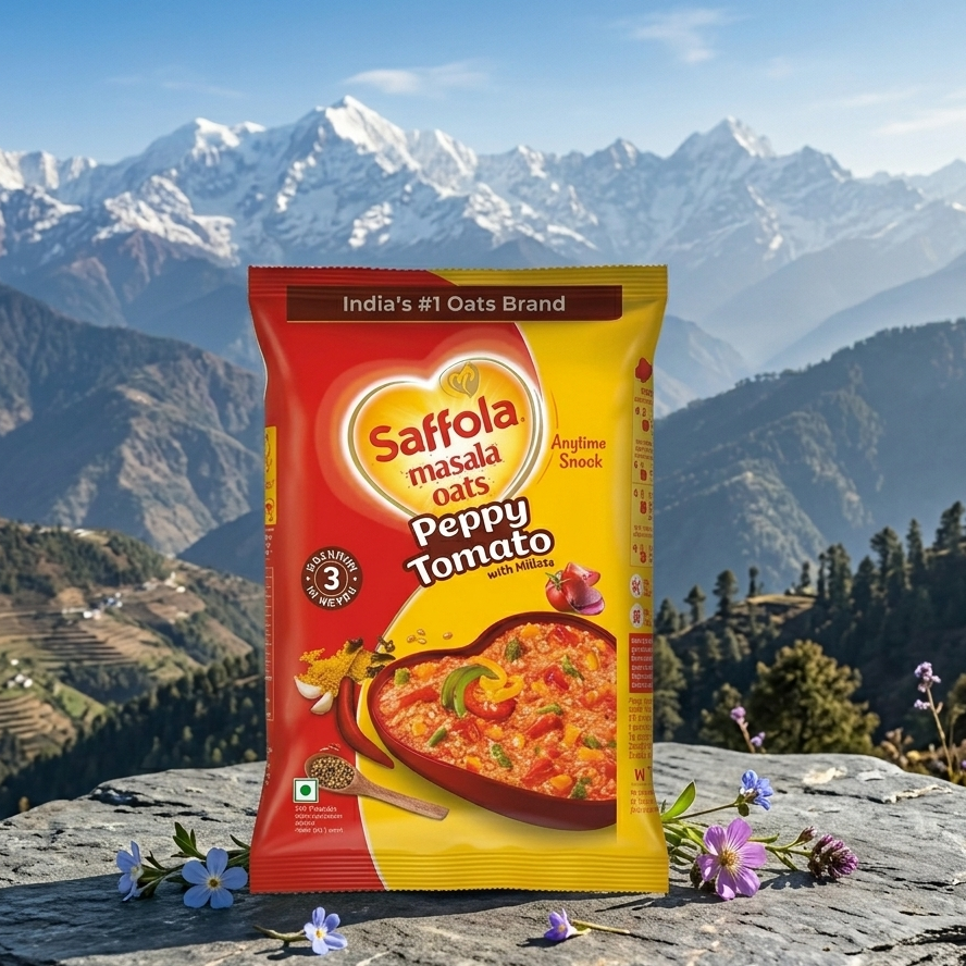 Saffola Masala Oats (peppy tomato)
