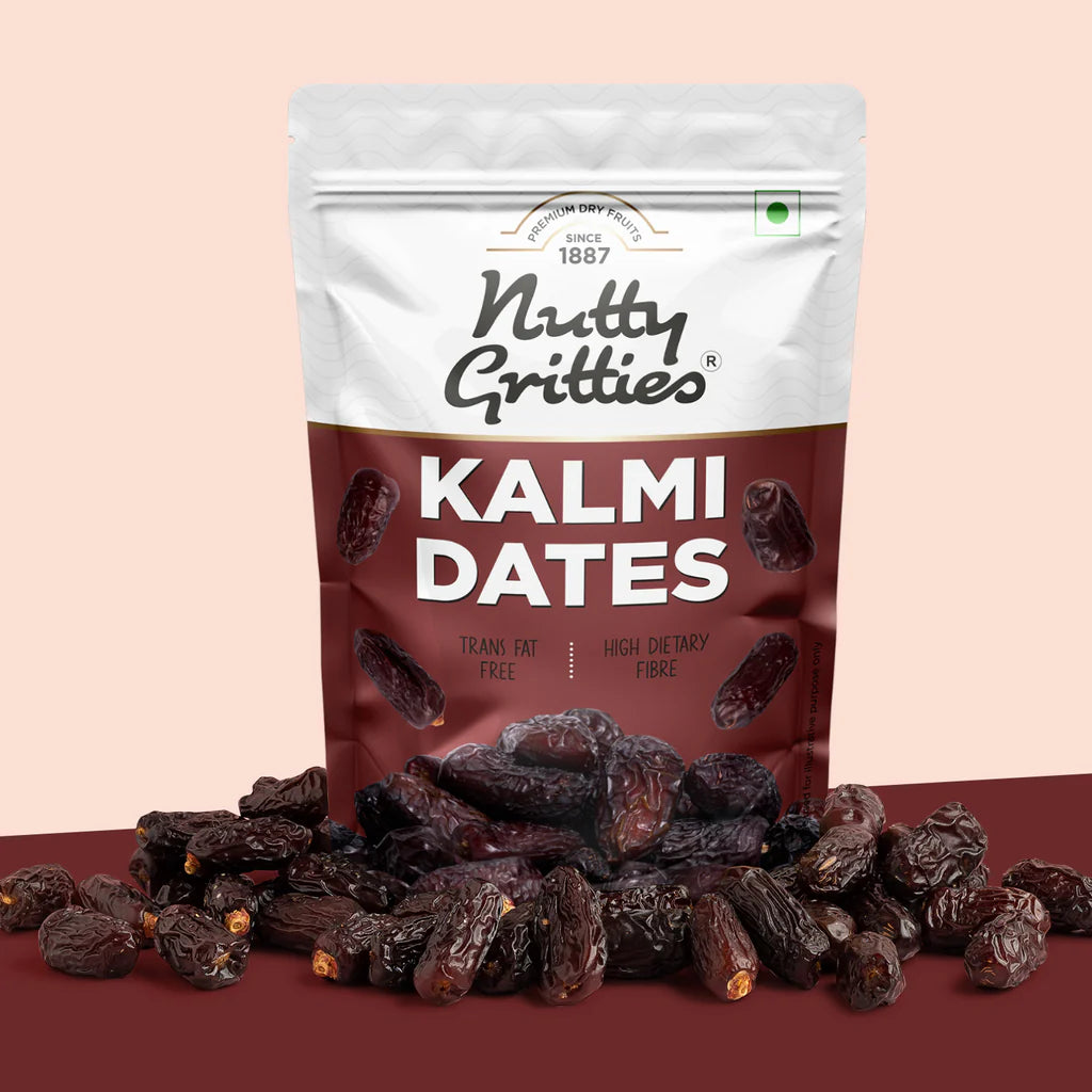 Nutty Gritties Kalmi Dates (कल्मी खजूर) -350g
