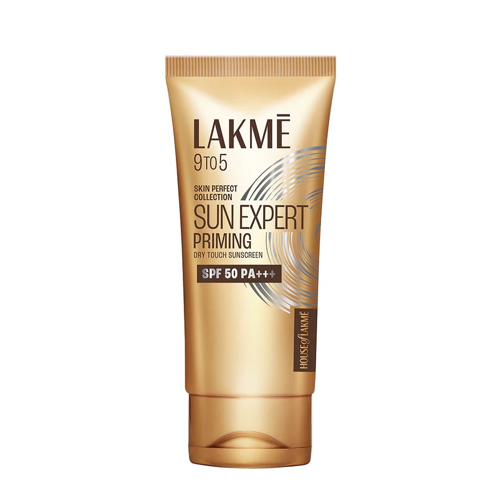 Lakme Sun Expert Primer + Sunscreen with SPF 50 PA+++ (लक्मे सन एक्सपर्ट प्राइमर + सनस्क्रीन)