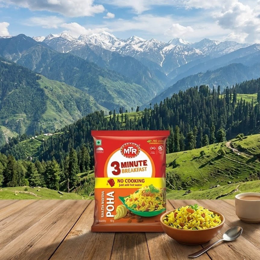 MTR 3 Minute Khatta Meetha Poha Pouch 60g
