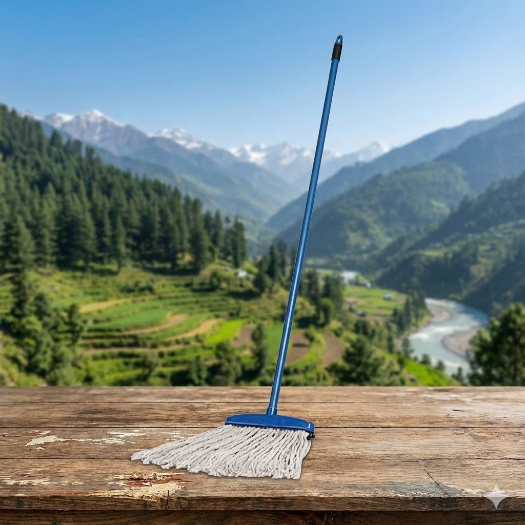 Gala Floor Mop - Sturdy Handle, 1 pc (गाला फ्लोर मॉप)