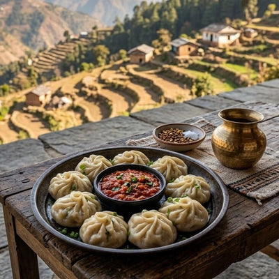 Mutton Momo 8pcs Best Quality (मटन मोमो)