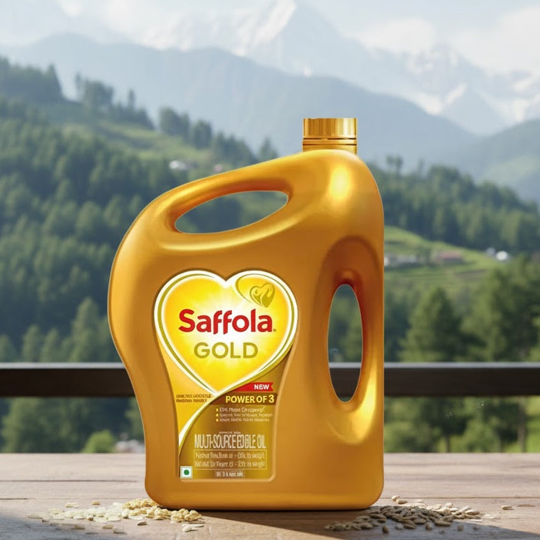 Safola gold refined oil (सफोला गोल्ड रिफाइंड ऑयल)