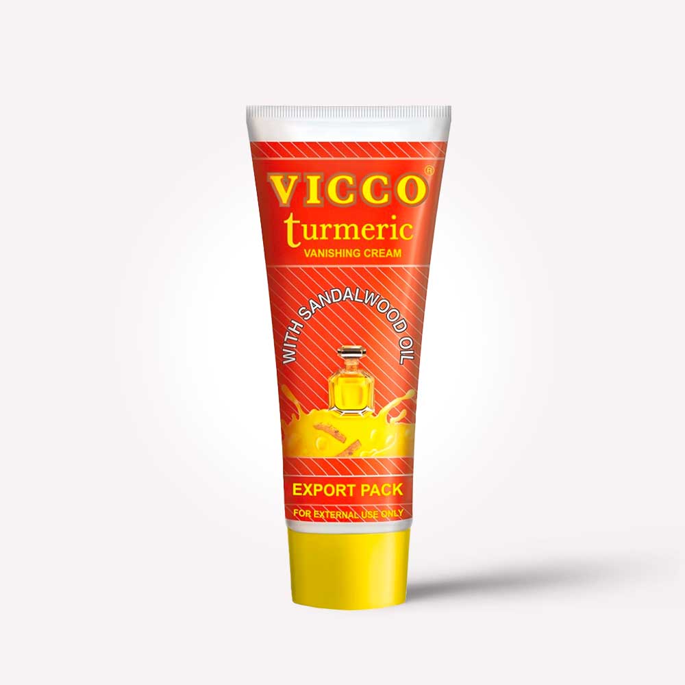 Vicco Turmeric Skin Cream | 100% Natural Ayurvedic Relief with Turmeric & Sandalwood