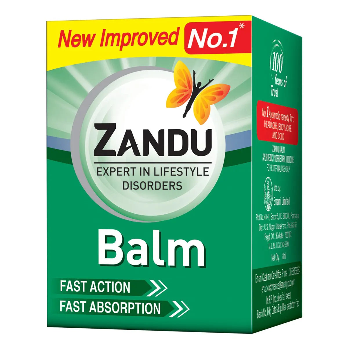 Zandu Balm (ज़ंडू बाम)