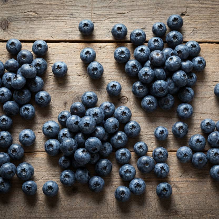 Bluberrys on table