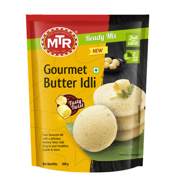 MTR Gourment Butter Idli Mix (एमटीआर गौरमेट बटर इडली मिक्स)